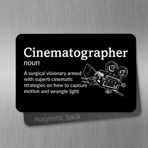 Íman Definição Cinematográfica - Película 4" x 6" Flex
