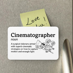 Íman Definição Cinematográfica - Set Life 4" x 6" Flex