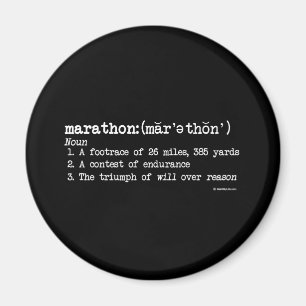 Íman Definição da maratona
