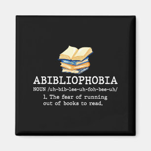 Íman Definição de abibliophobia divertida leitura minho