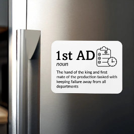 Íman Definição de AD de 1rua - Ficheiro de 3" x Flex de