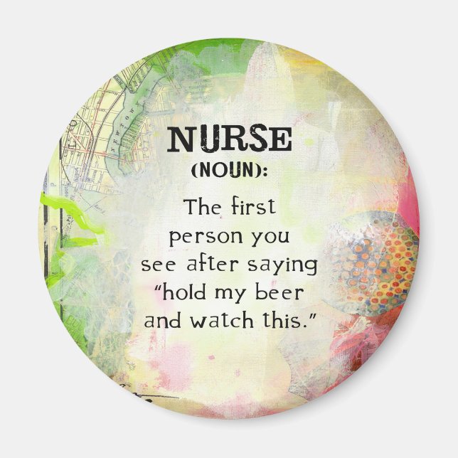 Íman Definição de enfermeiro (Frente)