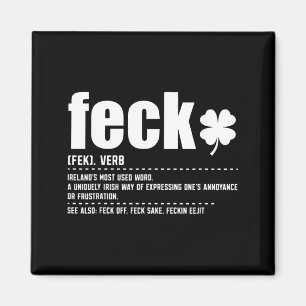 Íman Definição de Feck Ditos Irlandeses Engraçados Trev