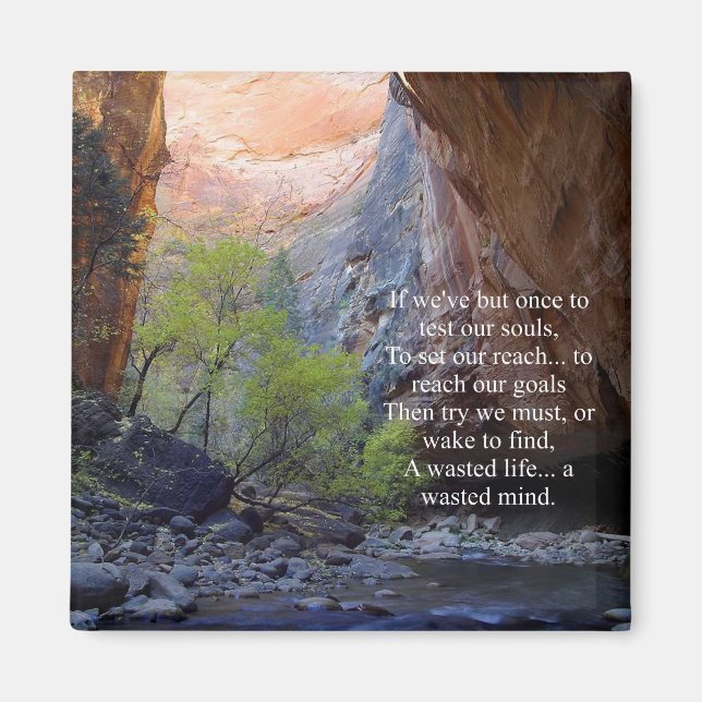 Íman Definição de Objetivos Inspirativos (Frente)