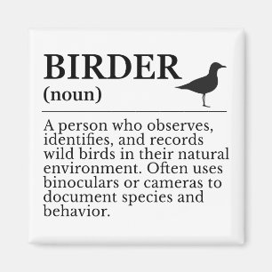 Íman Definição de observador de aves - observador de av
