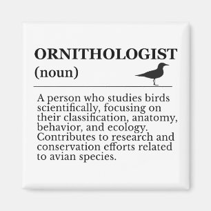 Íman Definição de Ornitólogo - Vogelkunde (Observação d