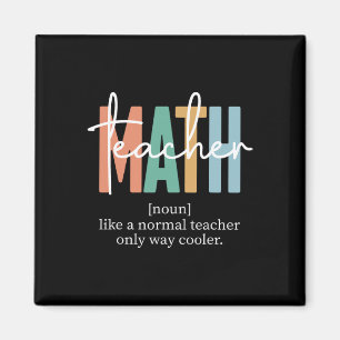 Íman Definição de professor de matemática engraçado par