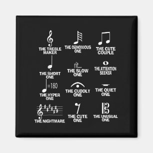Íman Definição de Símbolo de Notas Musicais Humor Diver