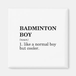 Íman Definição de Substantivo Menino de Badminton Petec