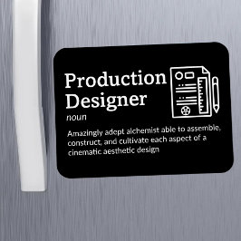 Íman Definição do Designer de Produção - Filme 3" x 4" 