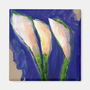 Íman Definindo Lily Flowers de Velas para Pintura