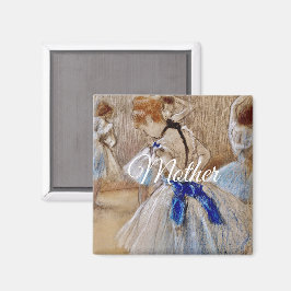 Íman Degas Dançarina Com Laço Azul 