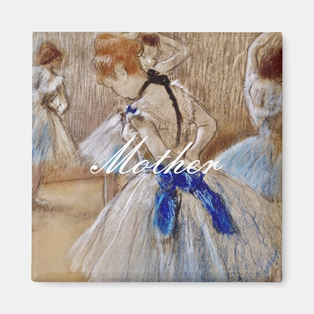 Íman Degas Dancer com Faixa Azul (Frente)