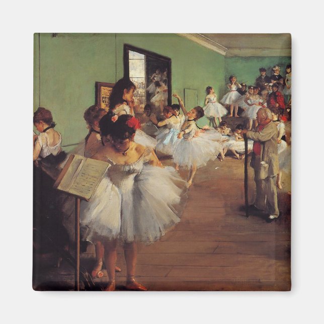 Íman Degas: The Dance Class, 1874 (Frente)