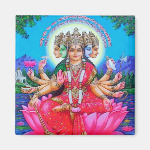 Íman Deidade de Gayatri Devi da deusa