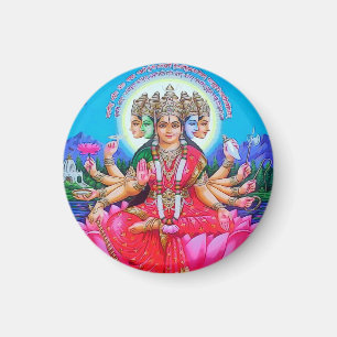Íman Deidade Gayatri Devi Veda Mata