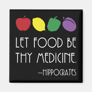 Íman Deixe a comida ser Thy medicina Hippocrates com