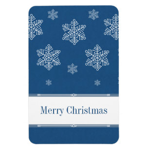 Íman Deixe-A Neve Flexi Magnet, Azul