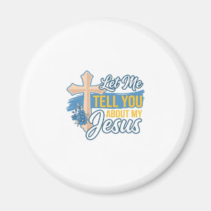 Íman Deixe-me contar sobre a minha camiseta cristã Jesu