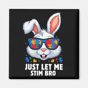 Íman Deixe-Me Estimular Bro Autismo Sensibilização Mês