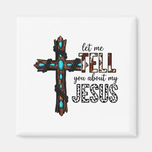 Íman Deixe-me Falar Sobre o Meu Jesus Religioso Cristão