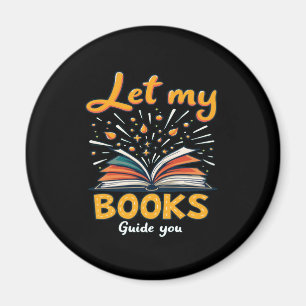 Íman Deixe meus livros orientá-lo - Inspirador Design d