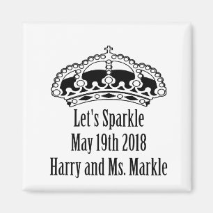Íman Deixe-nos faísca Harry & Meghan 19 de maio de 201