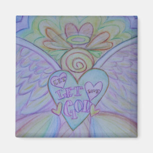 Íman Deixe o amor, Deus Arco-Íris Anjo Magnet