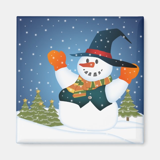 Íman Deixe-O Neve, Homem! (Frente)