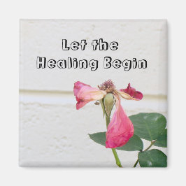 Íman Deixe que a cura comece o ímã