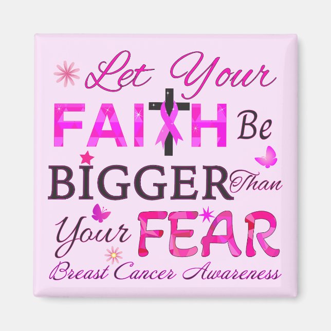 Íman Deixe sua fé ser maior (Frente)