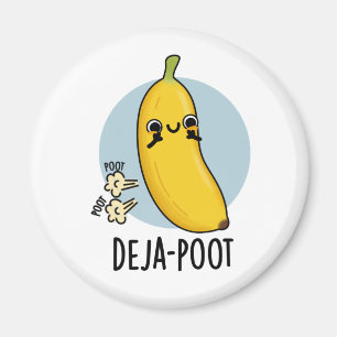 Íman Deja-Poot Funny Banana Double Fart Pun