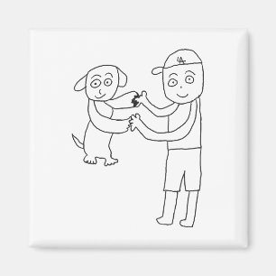 Íman Dekopin E Otani-san Juntando Mãos
