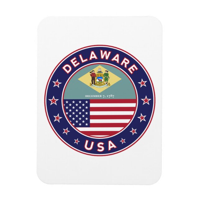 Íman Delaware (Vertical)