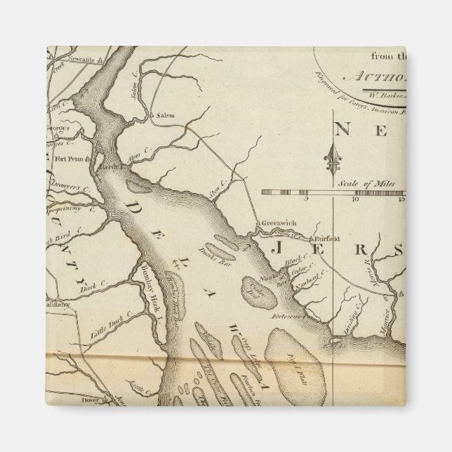 Íman Delaware (Frente)