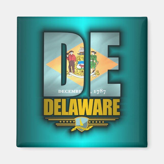 Íman Delaware (DE) (Frente)