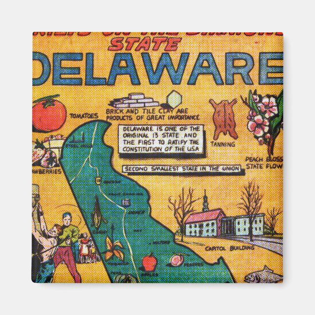 Íman Delaware, Estado Diamond (Frente)