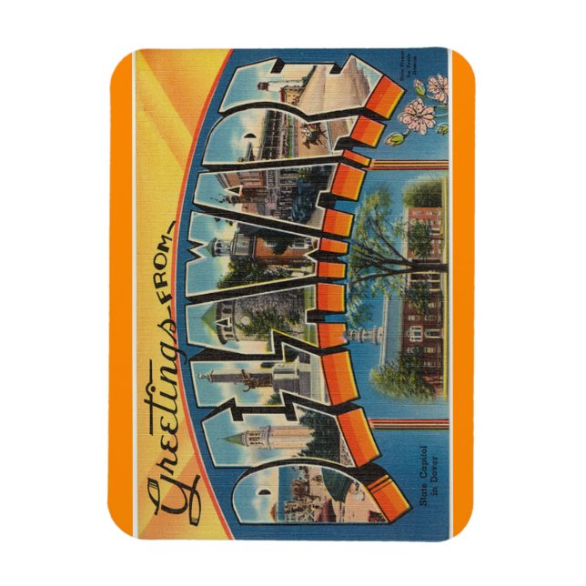 Íman Delaware Magnet (Vertical)