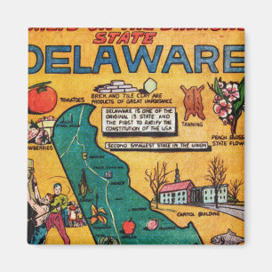 Íman Delaware o estado do diamante