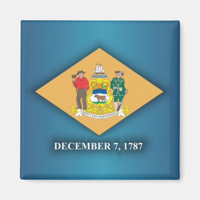 Íman Delaware Pride (Frente)