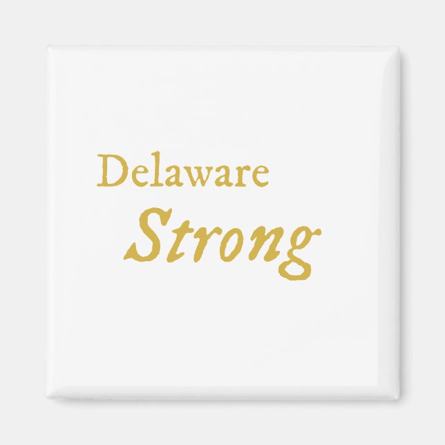 Íman Delaware Strong (Frente)