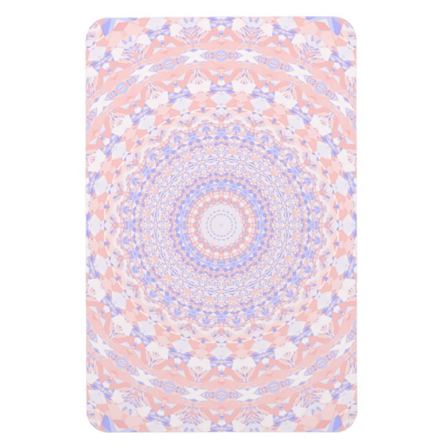 Íman Delicar O Pastel Bonito Abstrato Mandala (Vertical)