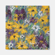 Delícia no Senhor - Magneta Floral