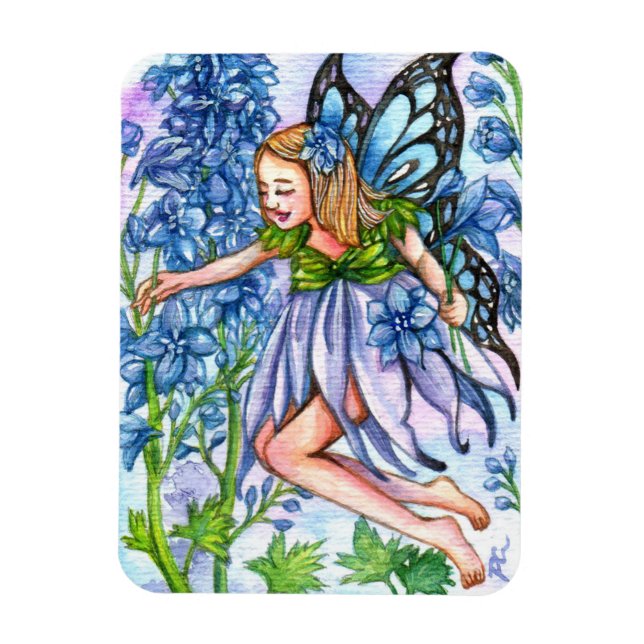 Íman Delphinium Fairy (Vertical)