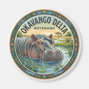 Íman Delta do Okavango Maun Botsuana Presente de Viagem