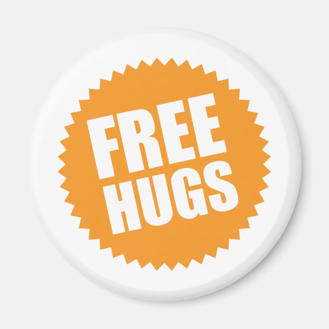 Íman Deluxe Free Hugs (Frente)