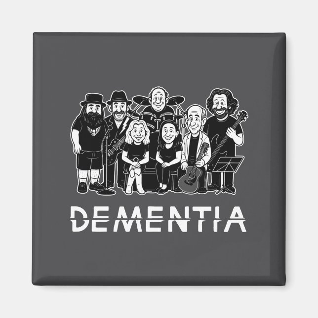 Íman Dementia New Black  (Frente)