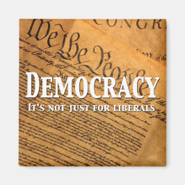 Íman Democracia Não É Apenas Para Liberais