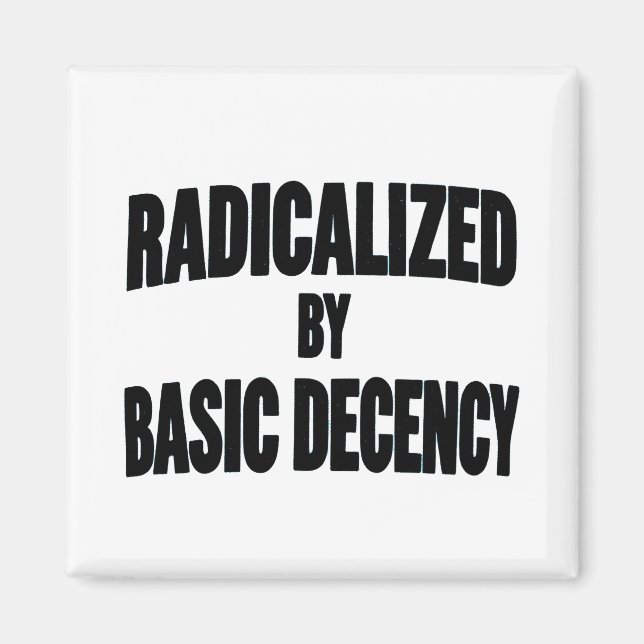 Íman Democracia Social Radicalizada Pela Decência Básic (Frente)