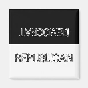 Íman Democrata ou republicano? Ímã